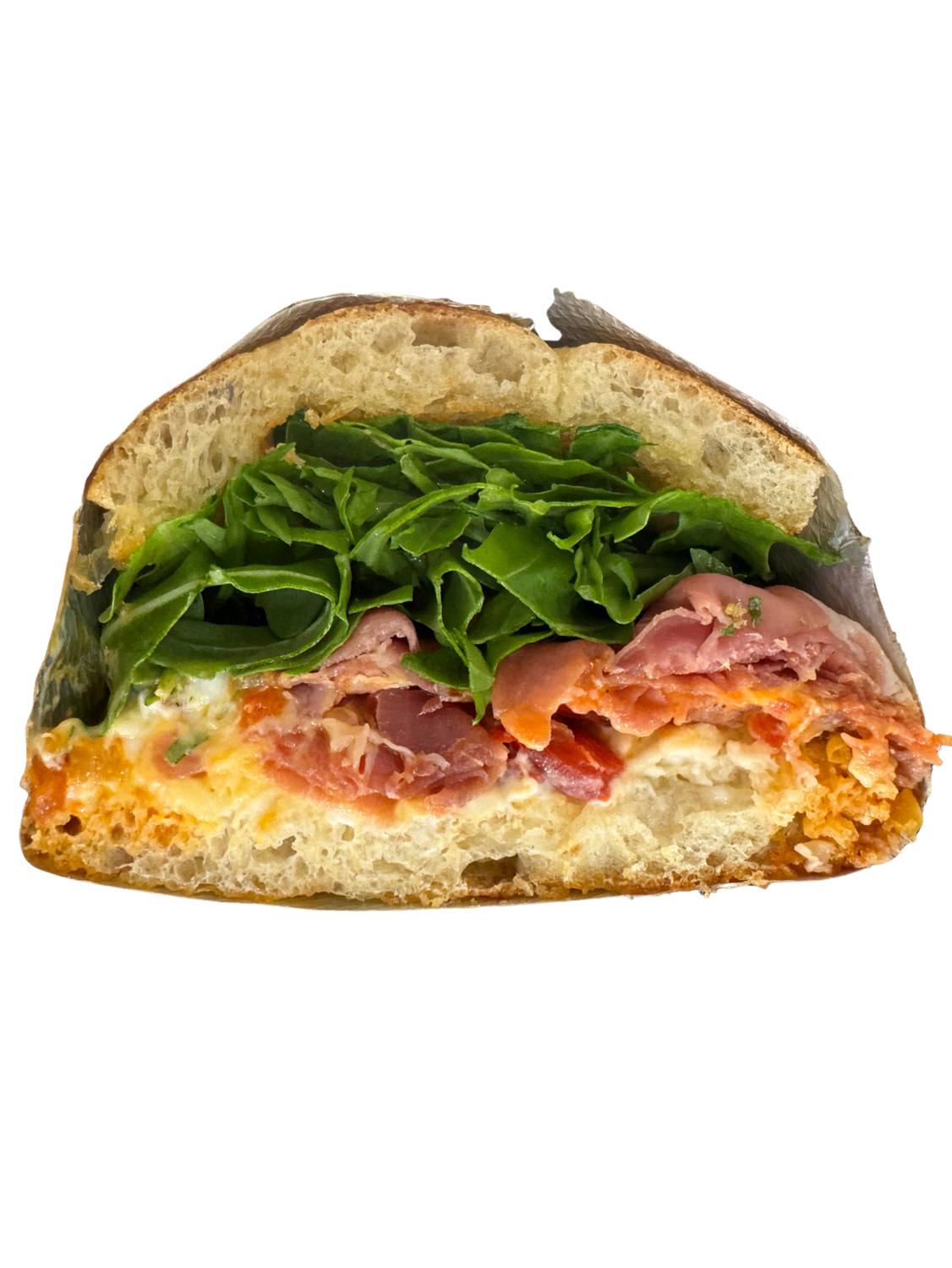 Prosciutto Stracciatella Sandwich