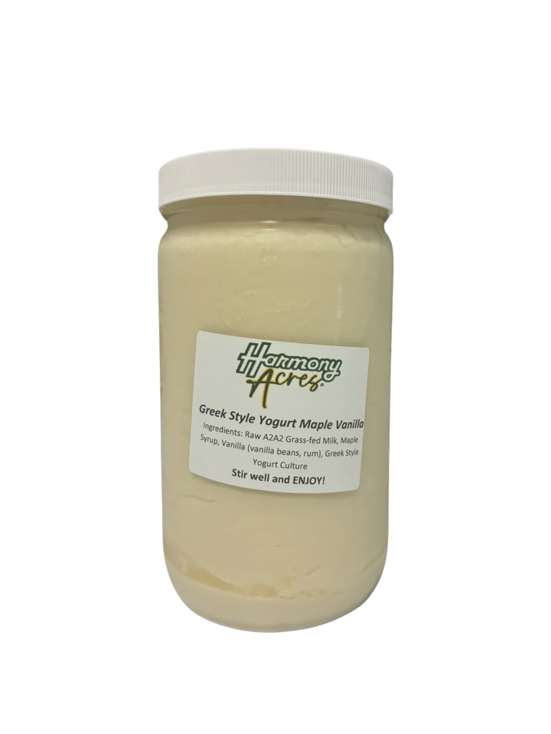 Maple Vanilla Greek Yogurt (A2A2 Grass-Fed Milk)