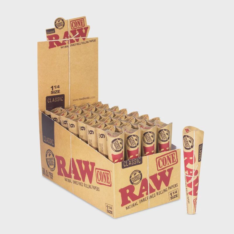 RAW Cones - Classic 1 1/4 - 6pk