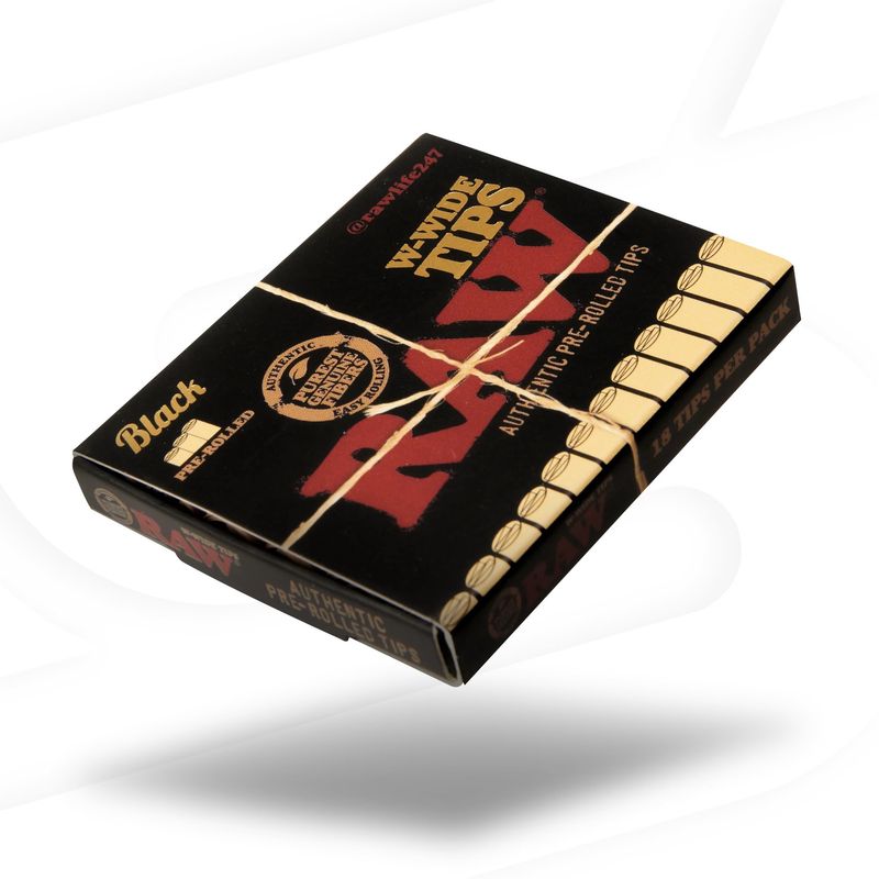 Raw Black - Wide Tips