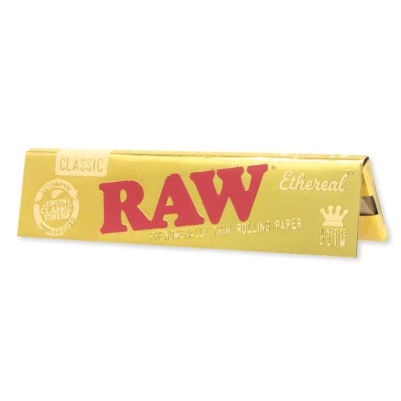 RAW Ethereal Gold King Slim Papers