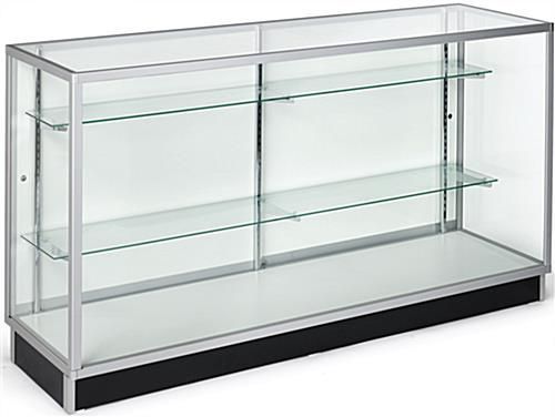 Glass counter case