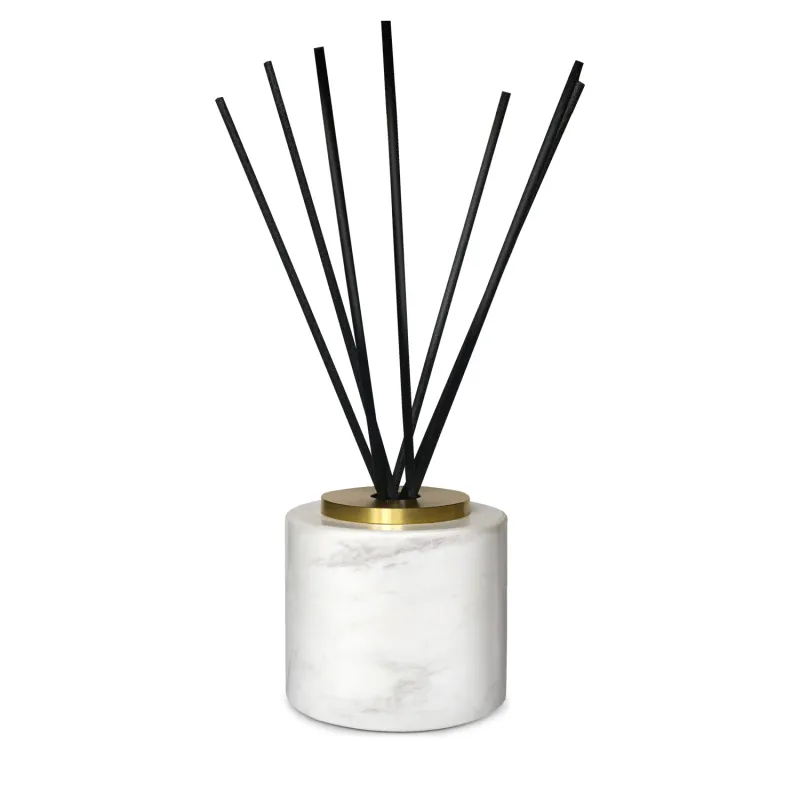 gilded marble reed diffuser