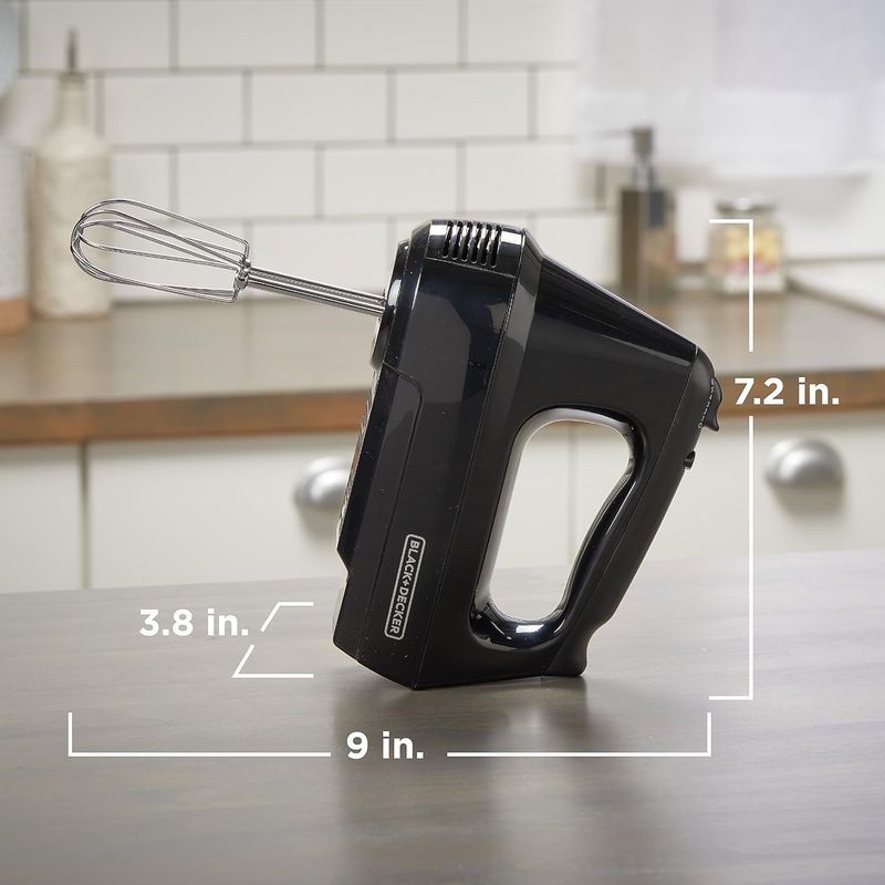 MIXER HAND 6-SPEED BLK