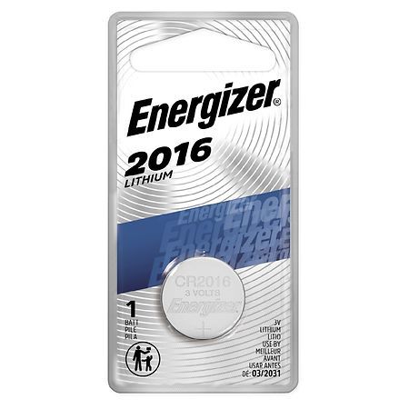 Energizer 2016 Batteries (1 Pack)  3V Lithium Coin Batteries