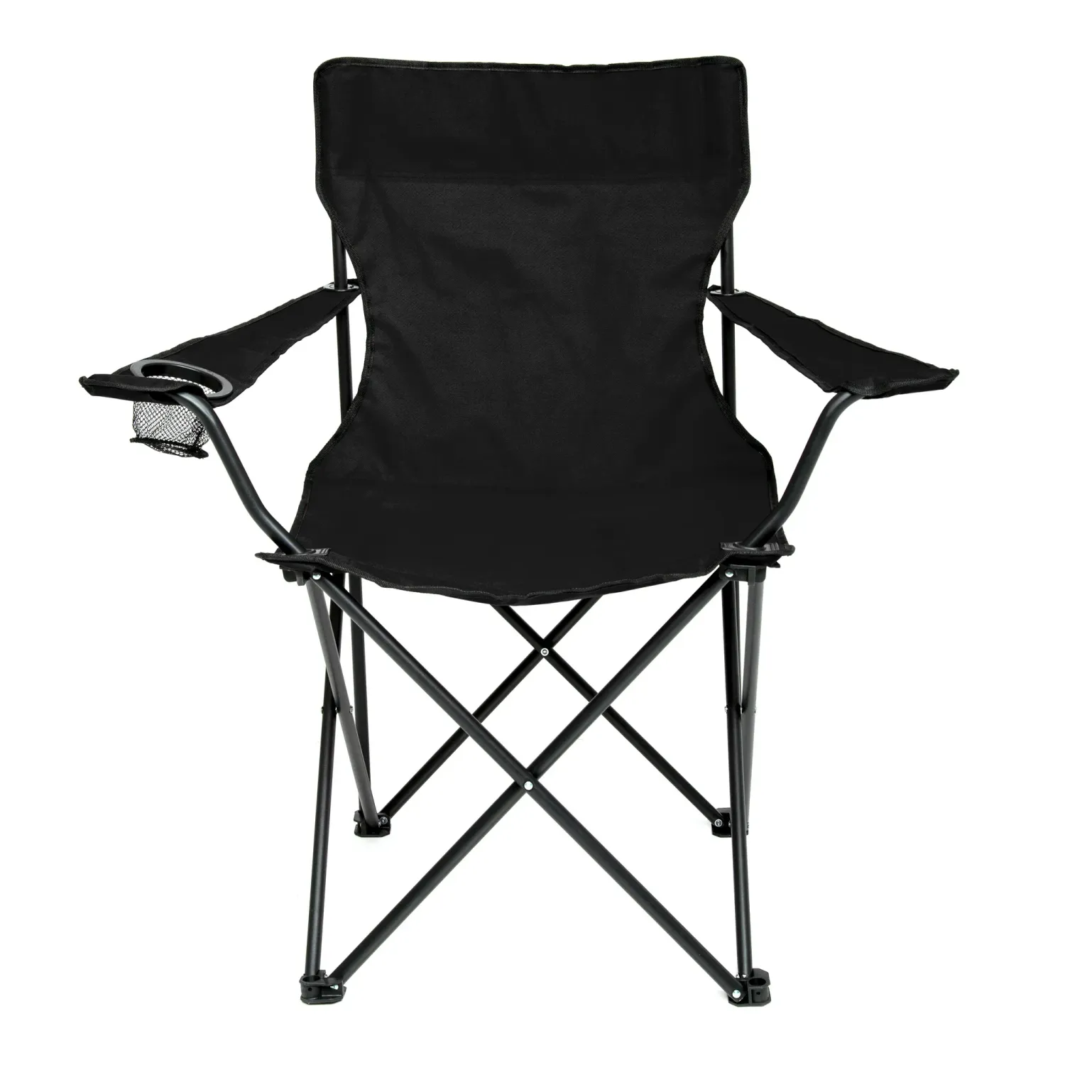 CAMPING CHAIR LARGE BLK
