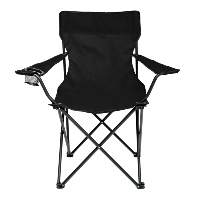 CAMPING CHAIR LARGE BLK
