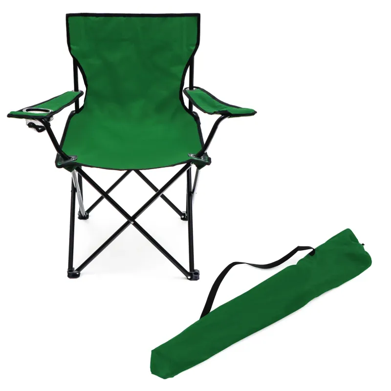 CAMPING CHAIR LARGE HUNTER GREEN