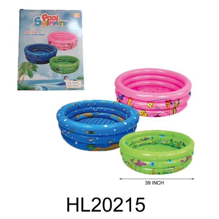 150CM CIRCLLE WATER POOL( PINK/BLUE/GREEN)