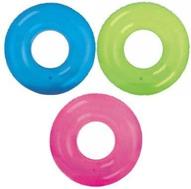 SWIM TUBE TRANSPRNT asst color 30&quot;