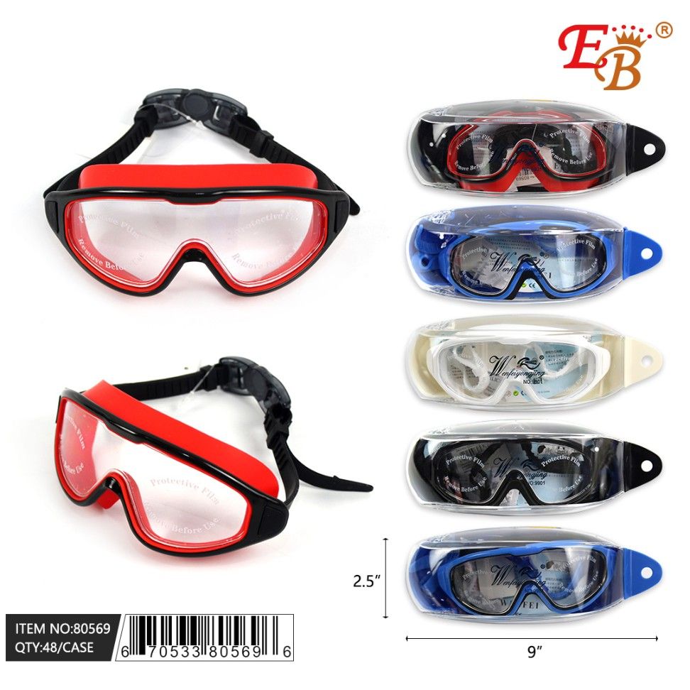 SWIMMING GOGGLES asst color