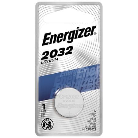 Energizer 2032 Batteries (1 Pack)  3V Lithium Coin Batteries