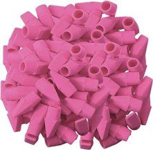 Erasers - Pencil Cap - 10Ct