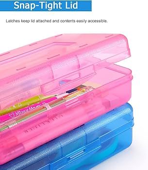 MULTIPURPOSE UTILITY BOX# RULER LENGTH - PINK