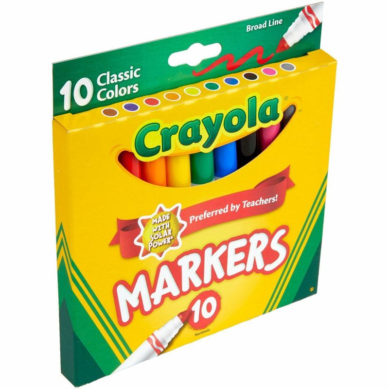 Crayola 10 Classic Colors Markers