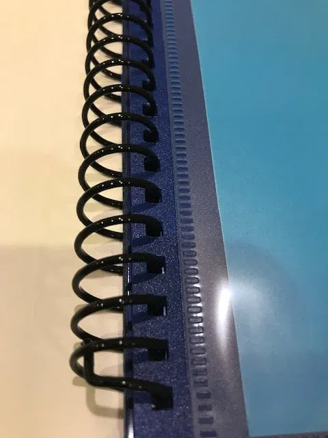 10 Pocket Folder With View ASST COLOR