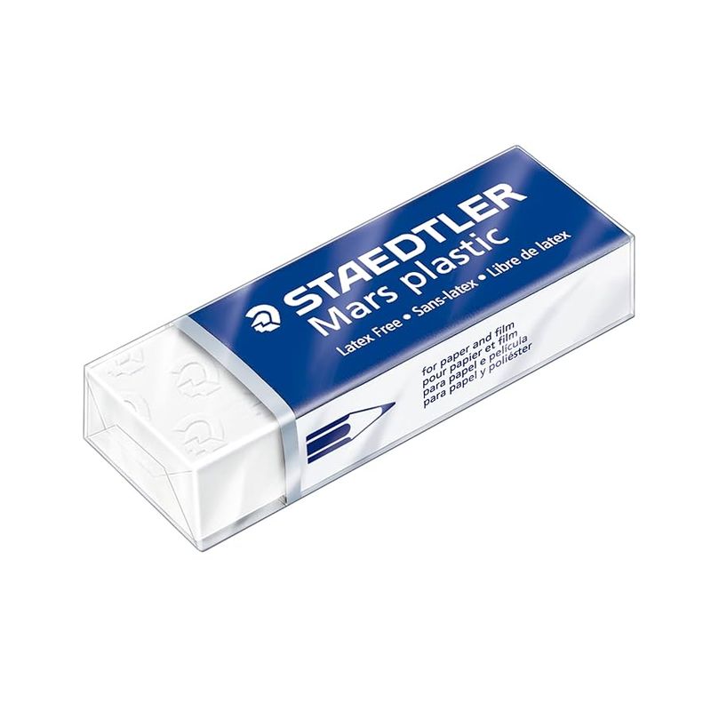 Mars Plastic Eraser 2 Pk.