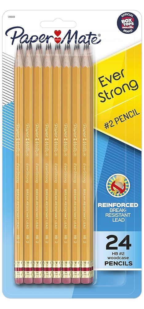 EverStrong Wooden #2 Pencils 24 Count