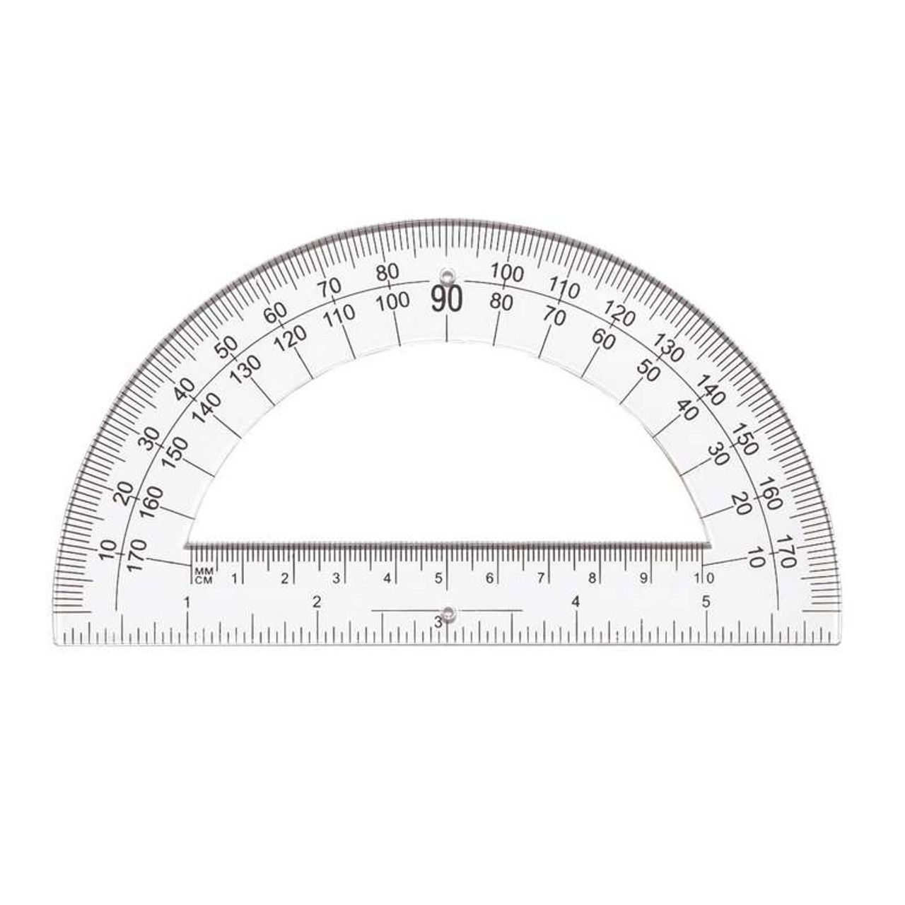 6 PROTRACTOR Clear