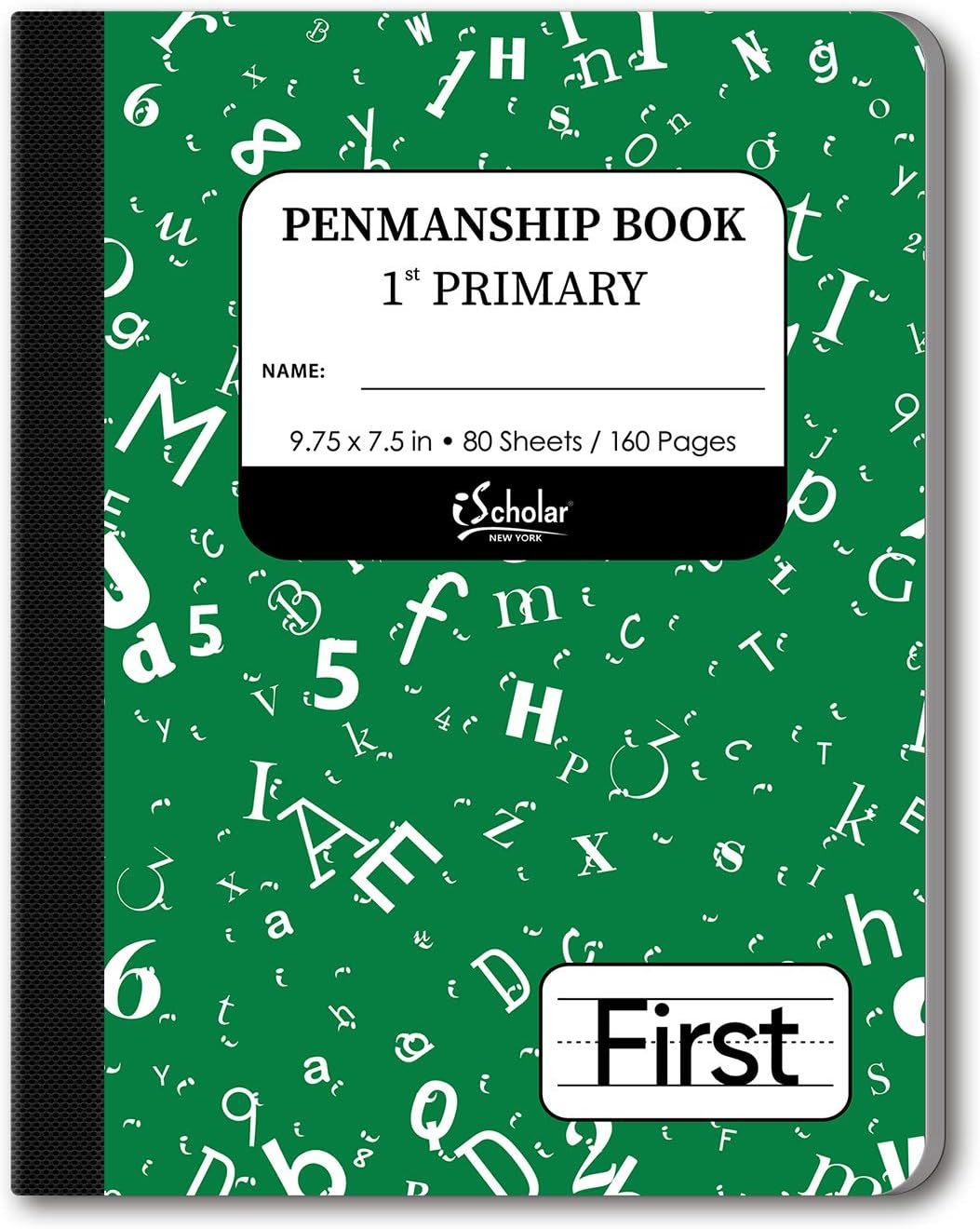 SEMI STIFF 1ST GRADE 80 SHT NOTEBOOK