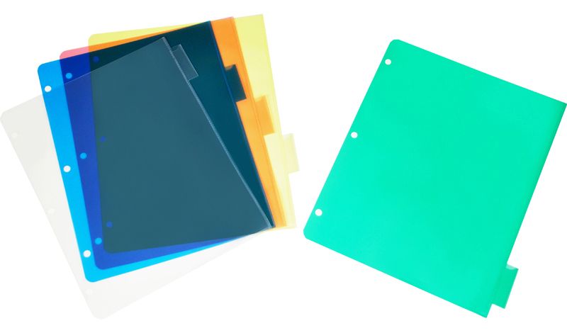 5 Subject Dividers