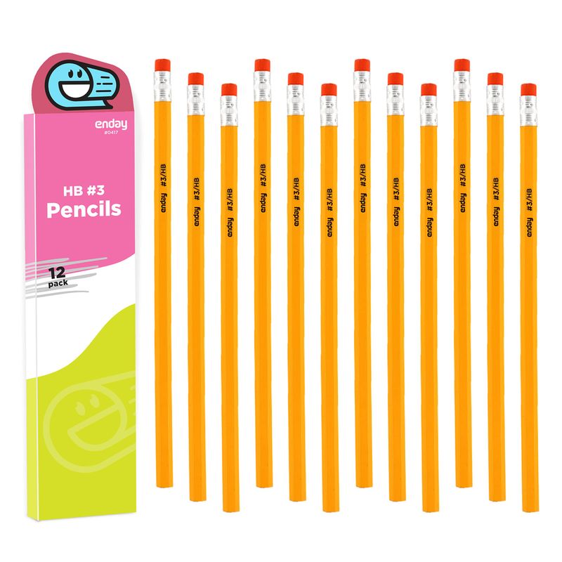 #3 Premium Pencil 12 pk