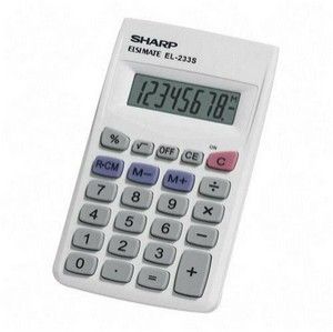 SHARP 8 DIGIT CALCL. BATTERY