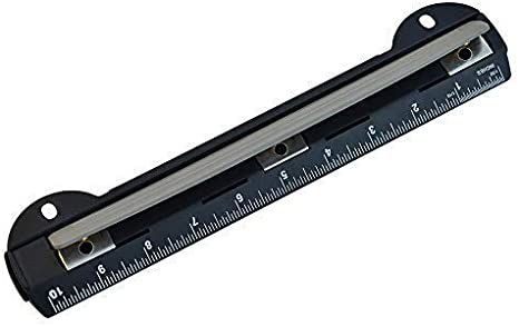 3 Hole Puncher W. Scrap Catcher asst color