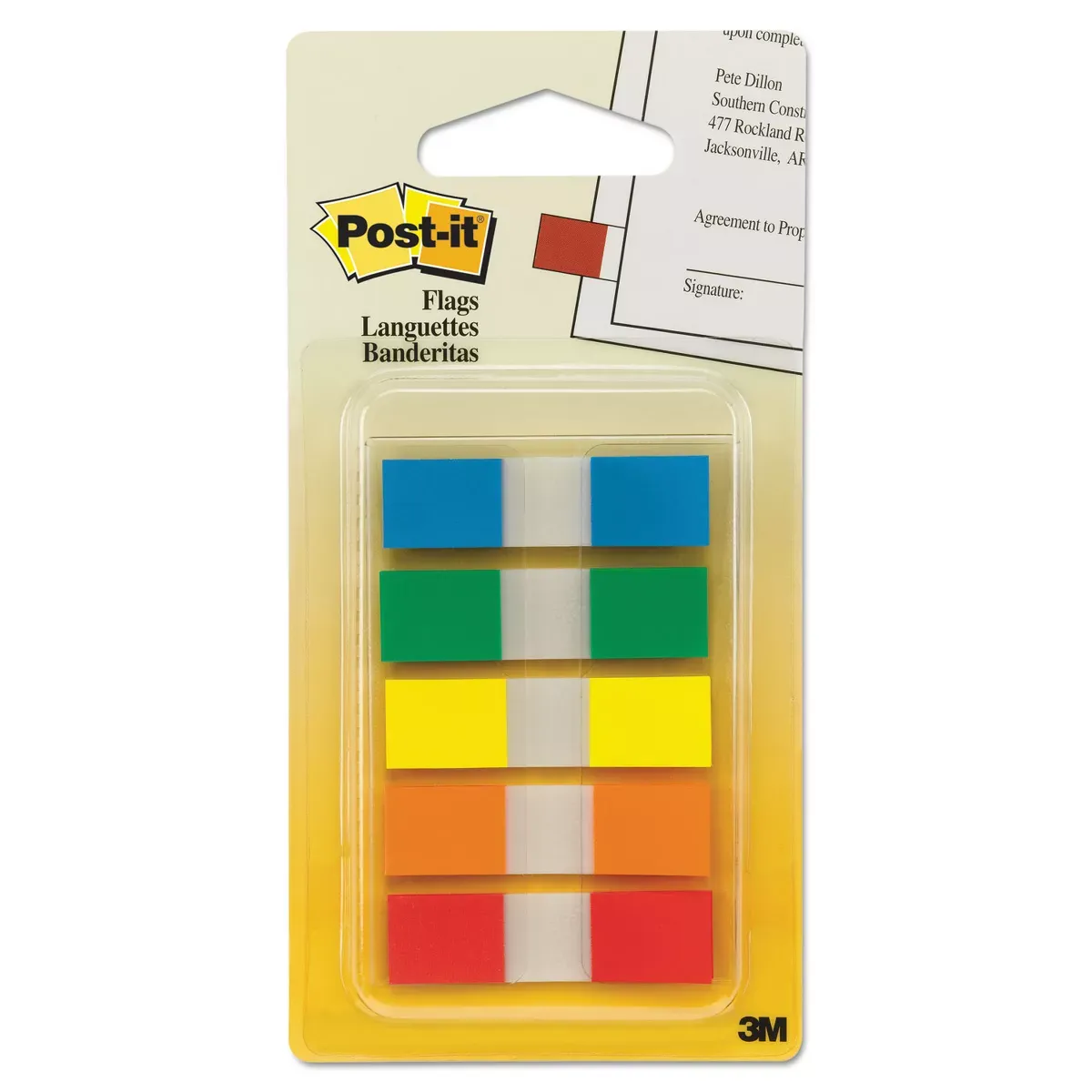 SM. FLAGS ASS. COLORS 100 CT.