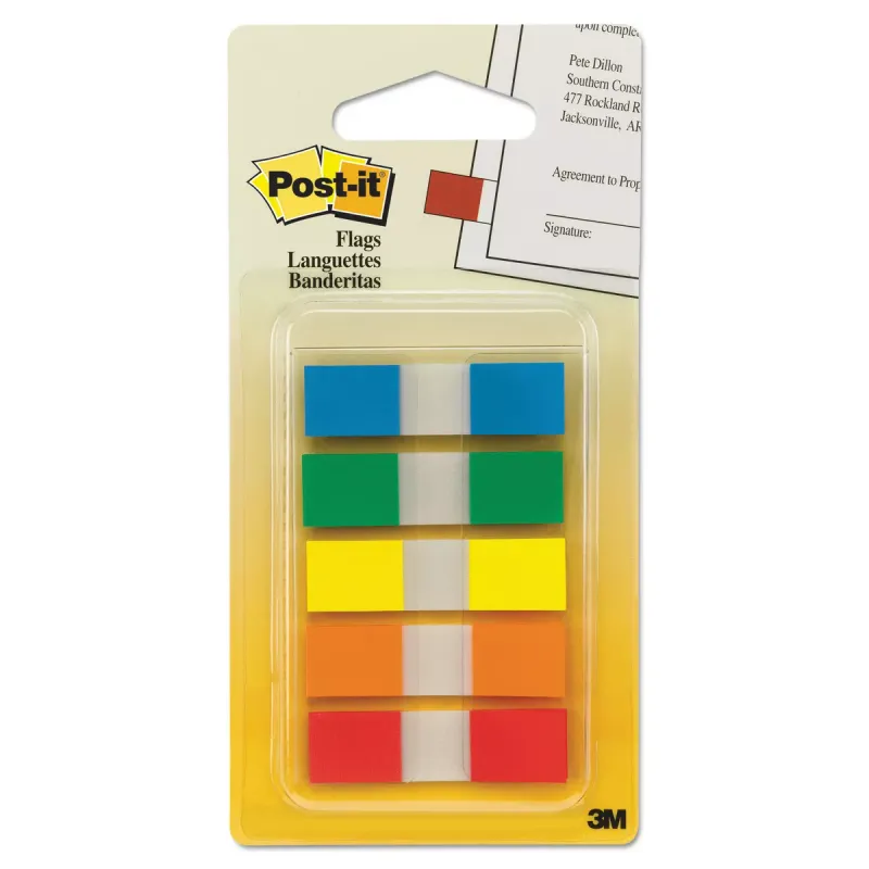 SM. FLAGS ASS. COLORS 100 CT.