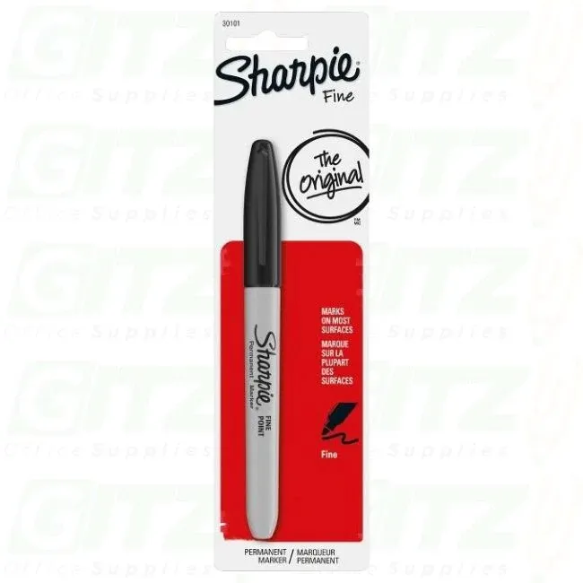 BLK  FINE  PERM MARKER