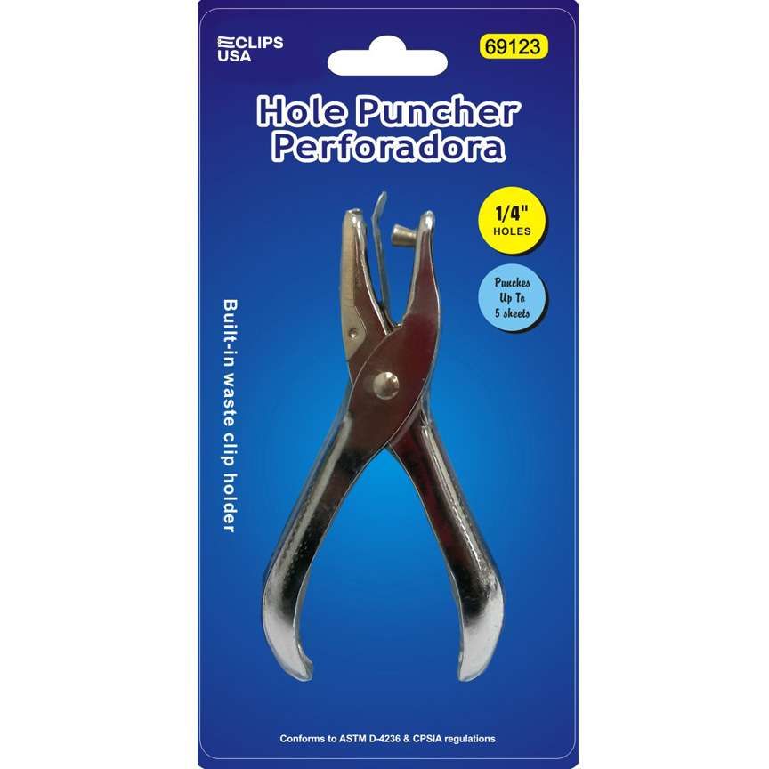 Single hole puncher