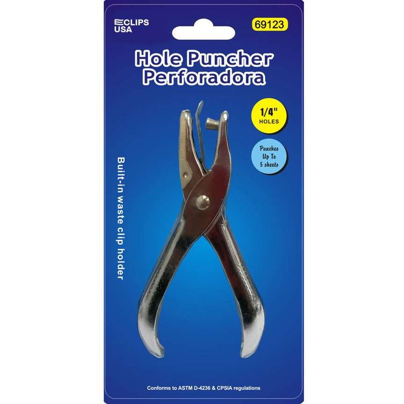 Single hole puncher