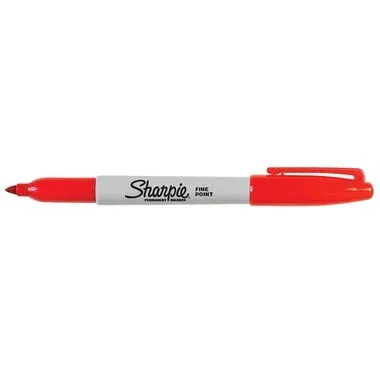 RED FINE PERM MARKER
