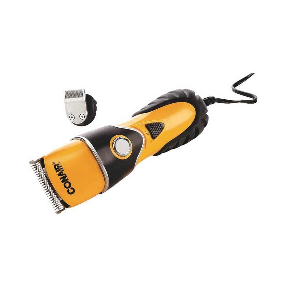 Conair   Yellow Clipper &amp; Trimmer 24-Piece Set WITH CASE
