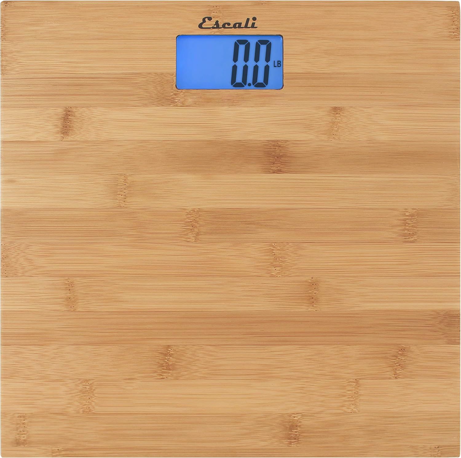 bathroom scale bamboo 440lb
