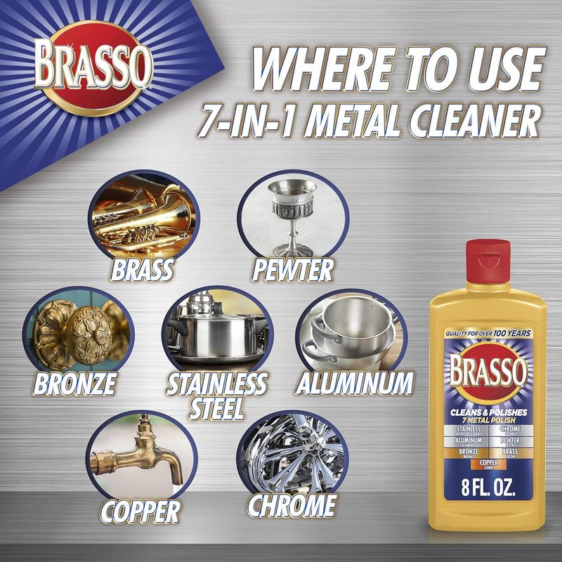 BRASSO POLISH 8oz