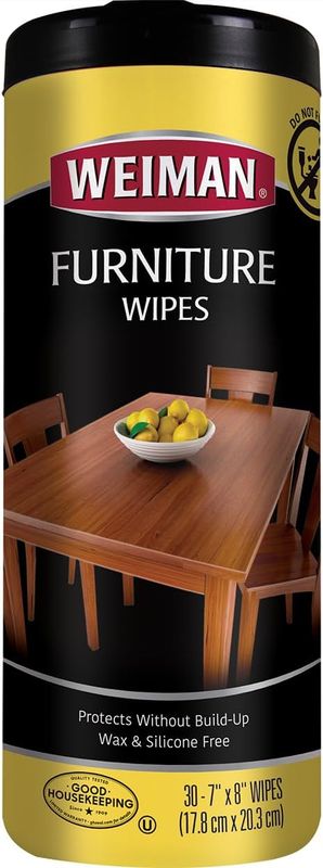 WEIMAN FURNITURE WIPES 30ct-CANSTR