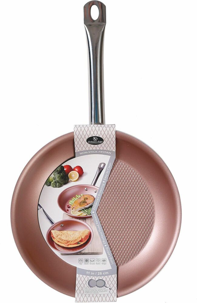 11. FRYPAN NON STK ROSE GOLD