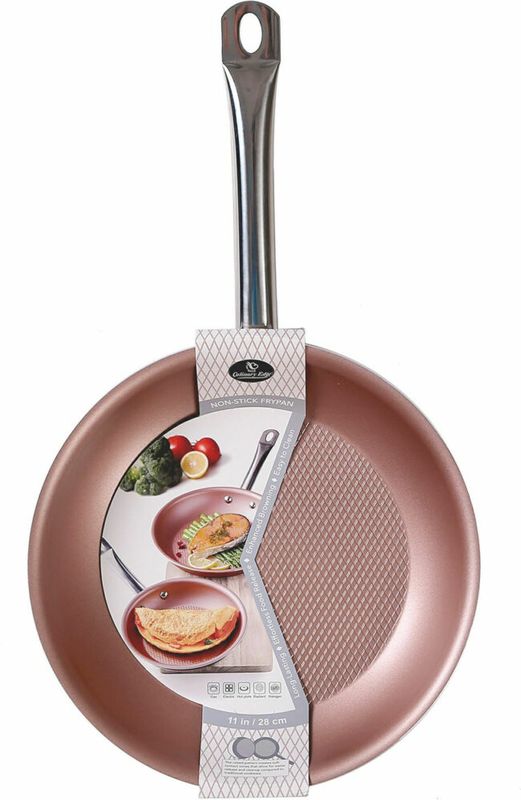 11. FRYPAN NON STK ROSE GOLD