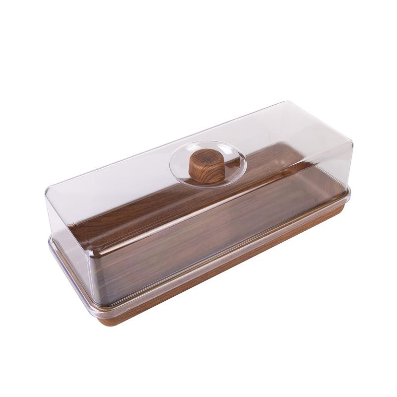 Bread &amp; Cake Serving Tray With Cover