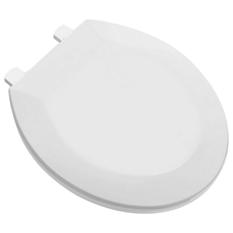 17" PLASTIC TOILET SEAT WHITE