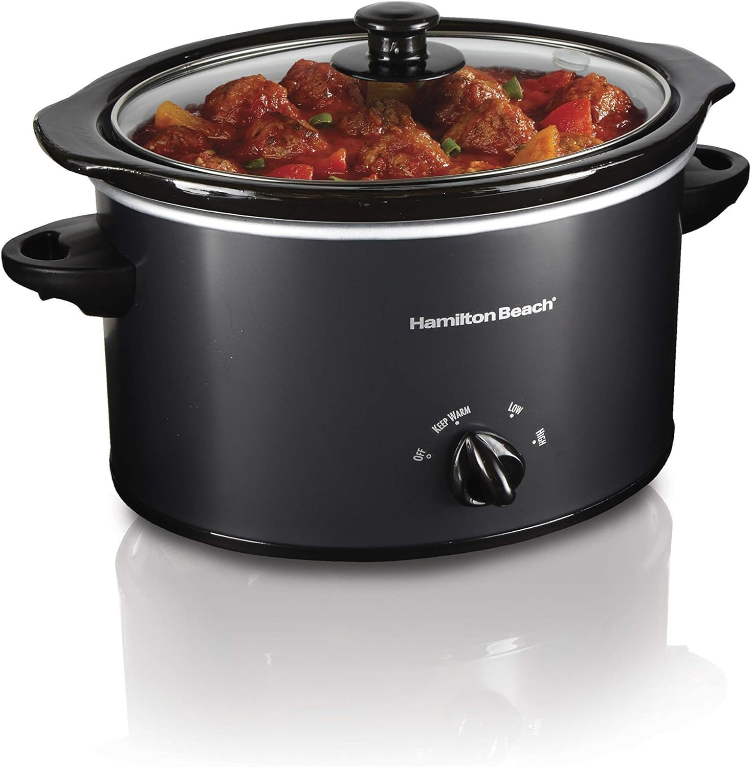 SLOW COOKER OVAL 3QT-BLACK