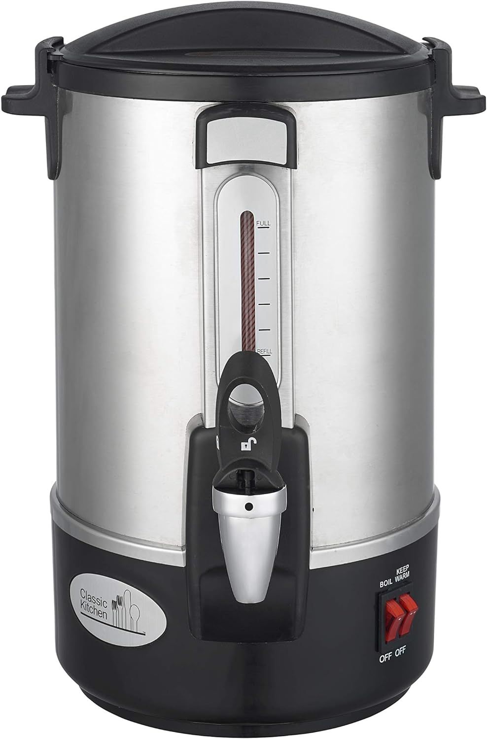 28 CUP ELEC DOUBLE WALL S/S URN