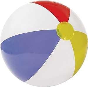 BEACH BALL MULT CLR 20"