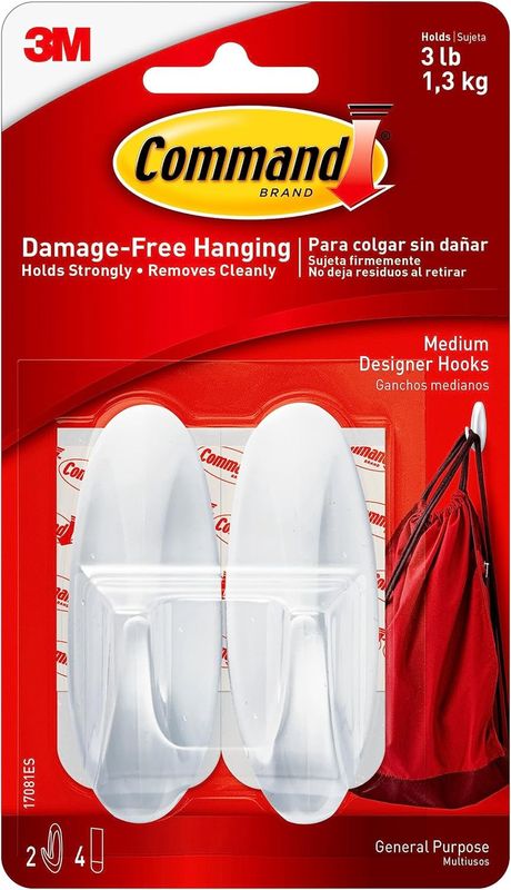 COMMAND SM. DESIGNER HOOK 2 PK