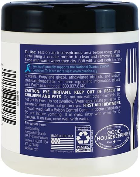 SILVER WIPES CANISTER