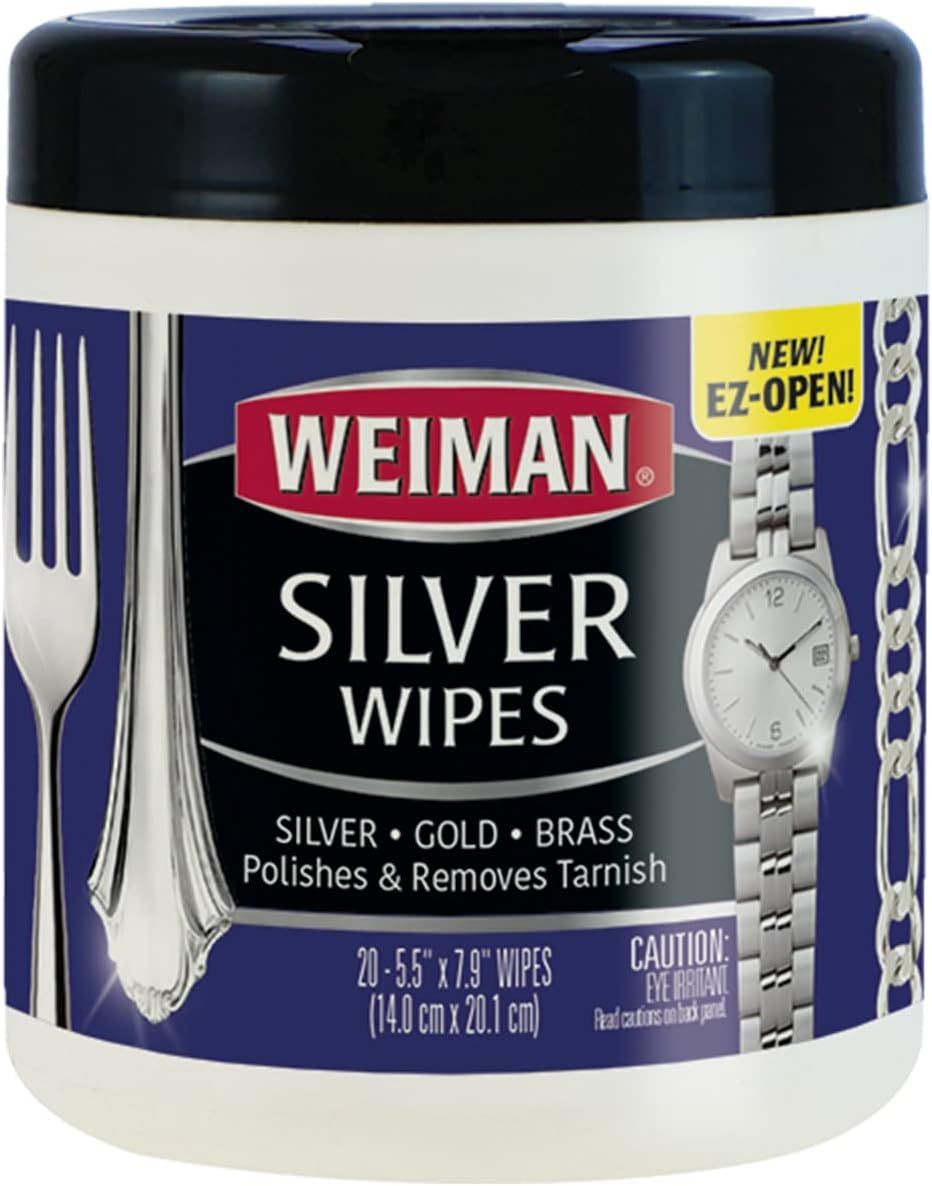SILVER WIPES CANISTER