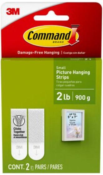 COMMAND-PICTURE HANG STRIPS – SMALL