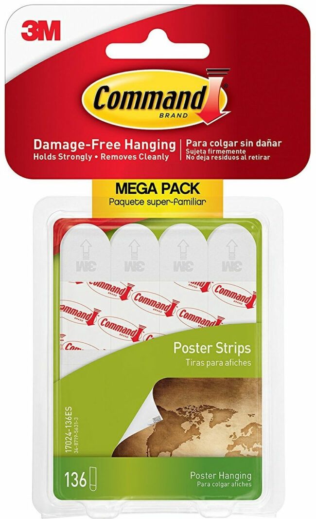 COMMAND POSTER STRIP-SM.136/pk
